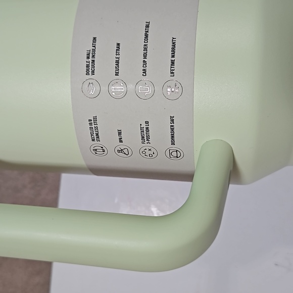 Stanley 40 oz Stainless steel H2.0 Flows tates Quencher Tumbler Rare Mint Color - Picture 8 of 9